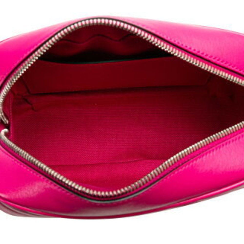 Gucci GG Marmont crossbody chain shoulder bag pink leather - Picture 5 of 9